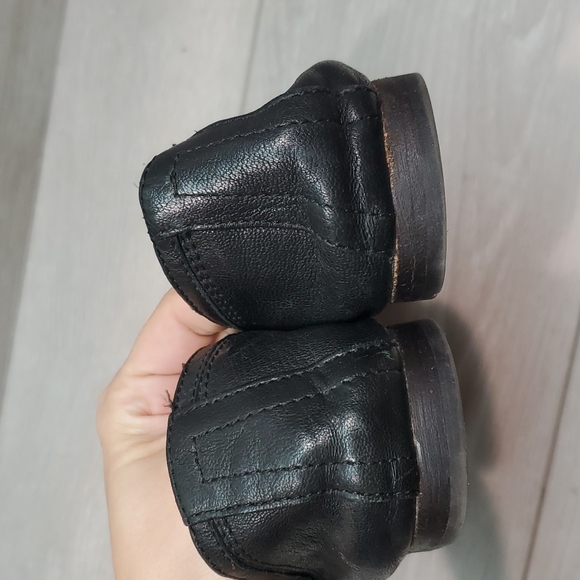 Frye Womens Carson Comfort Leather Flats Loafer Slip on ballet shoes sz 8B - Picture 5 of 11